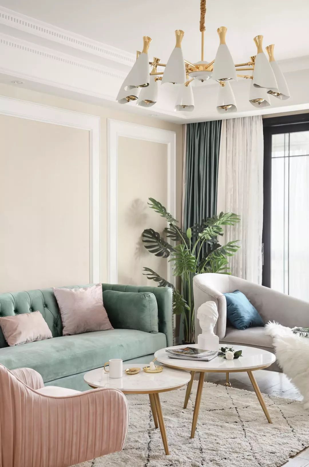 120平米現代美式風格裝修效果圖 120平米現代美式風格裝修效果圖