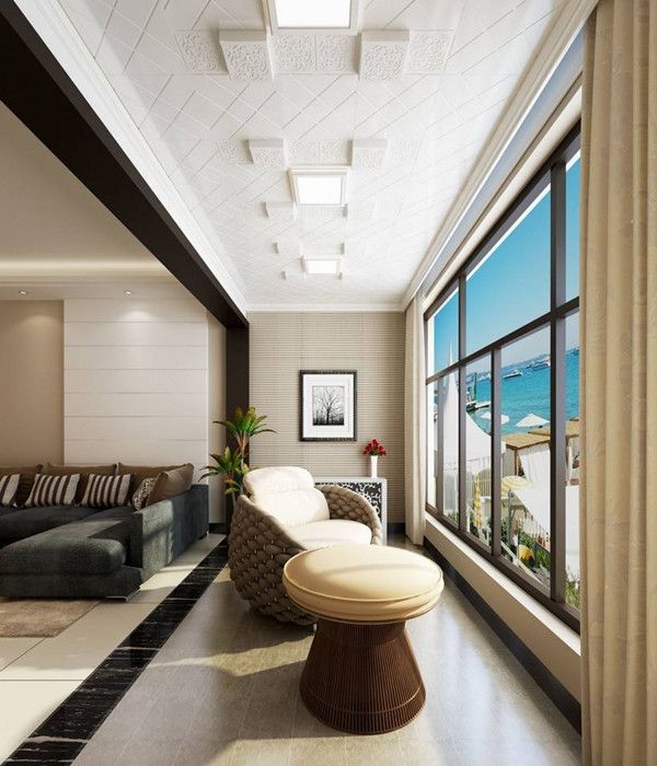 新房裝修陽臺需不需要吊頂？五種陽臺吊頂方式供你選擇