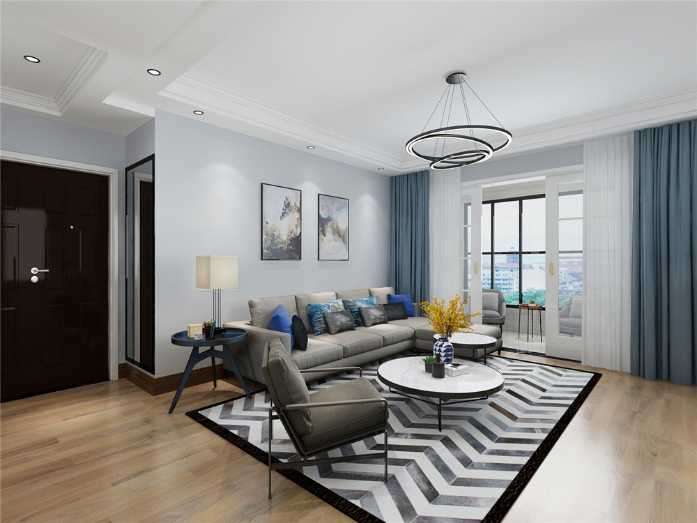 龍湖九里晴川-現(xiàn)代簡約-臥室設計效果圖