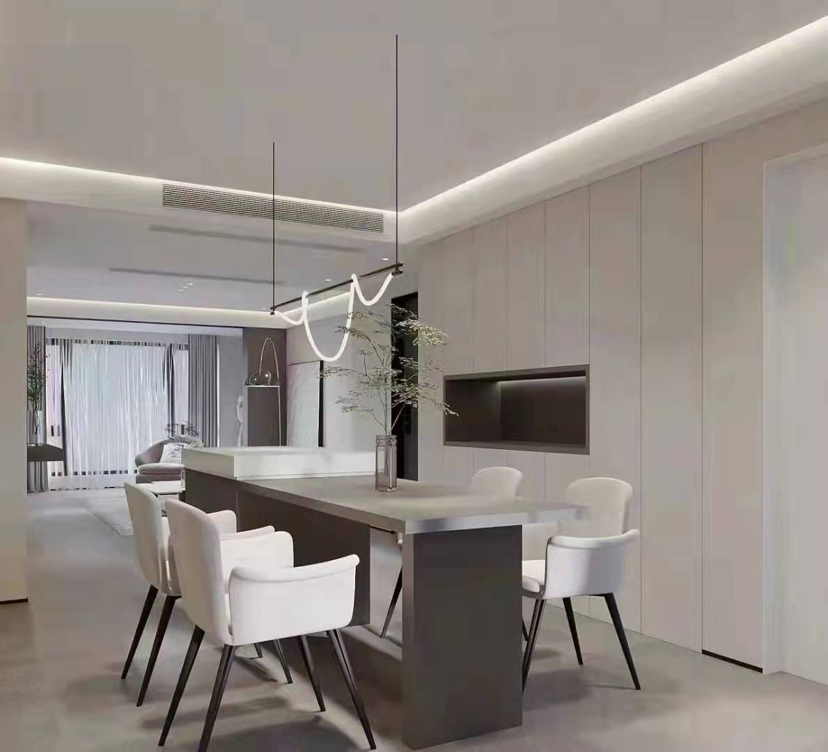 龍湖九里晴川-現(xiàn)代簡約-臥室設(shè)計(jì)效果圖