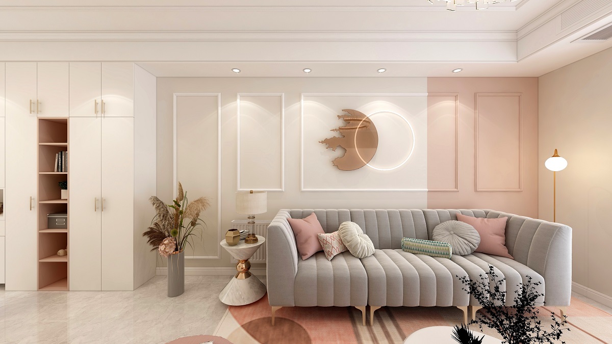 龍湖九里晴川-現(xiàn)代簡約-臥室設計效果圖